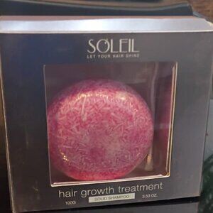 SOLEIL HAIR GROW TREAMTMENT SOLID SHAMPOO 3.53OZ/100G BRAND-NEW-SEALED
